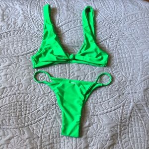 Cheeky Australian Green Bikini